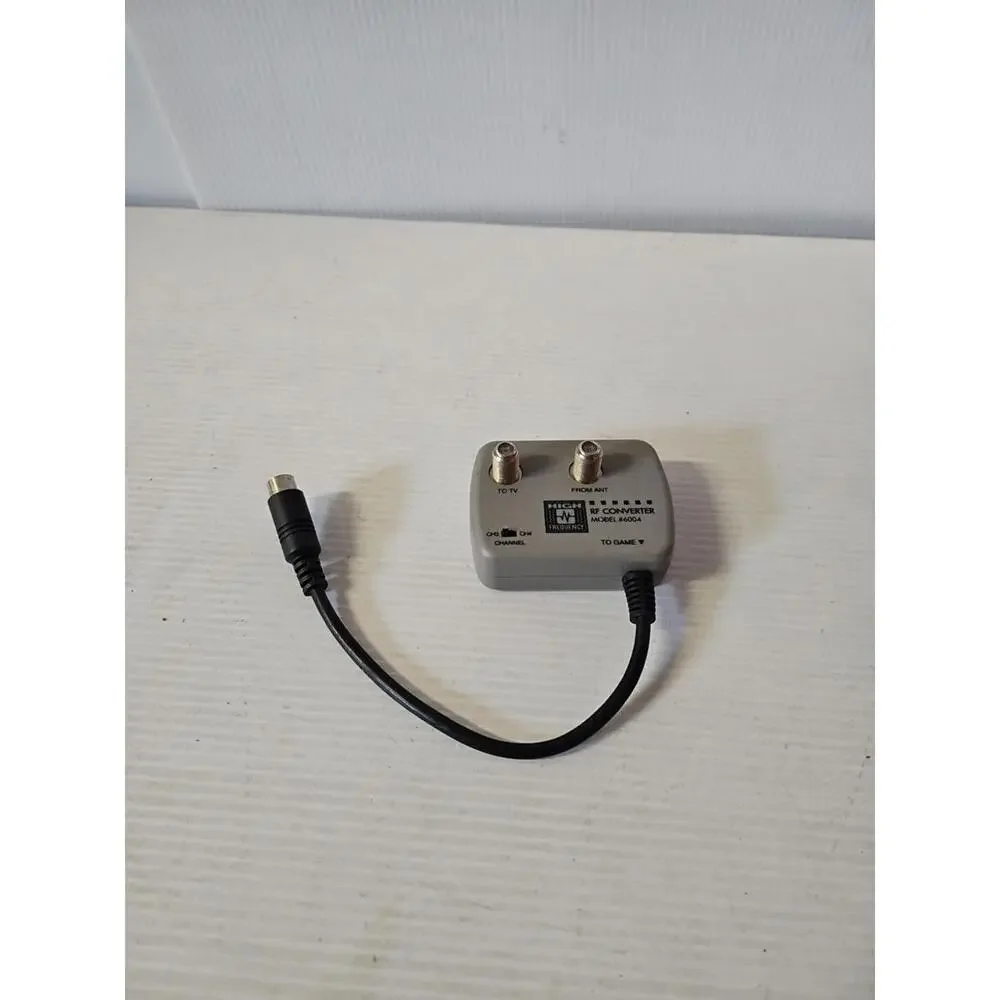 Mad Catz RF Converter for PS1, Sega Saturn, Genesis II, CD, 32X 6004 Trl7#74